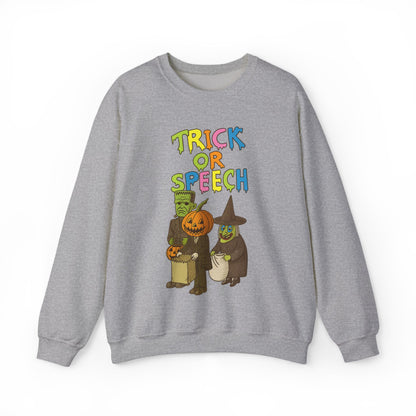 Trick or Speech Crewneck Sweatshirt
