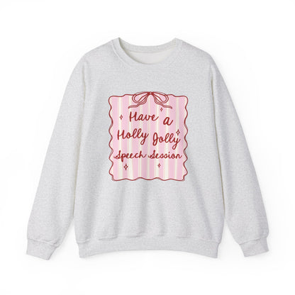 Holly Jolly Speech Session Crewneck Sweatshirt
