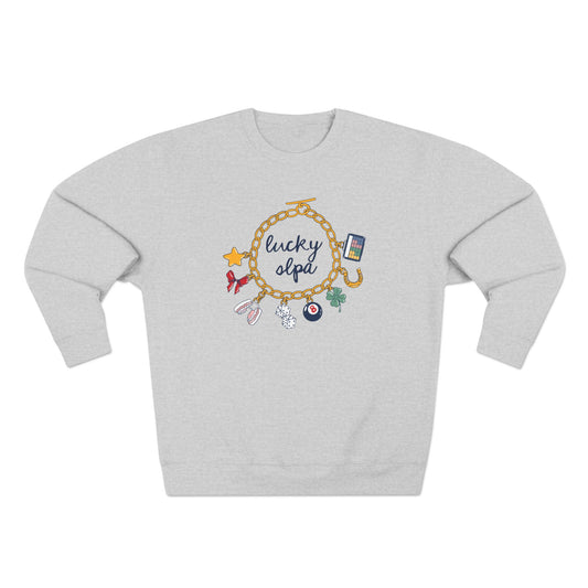 Lucky SLPA Charm Bracelet Premium Crewneck Sweatshirt
