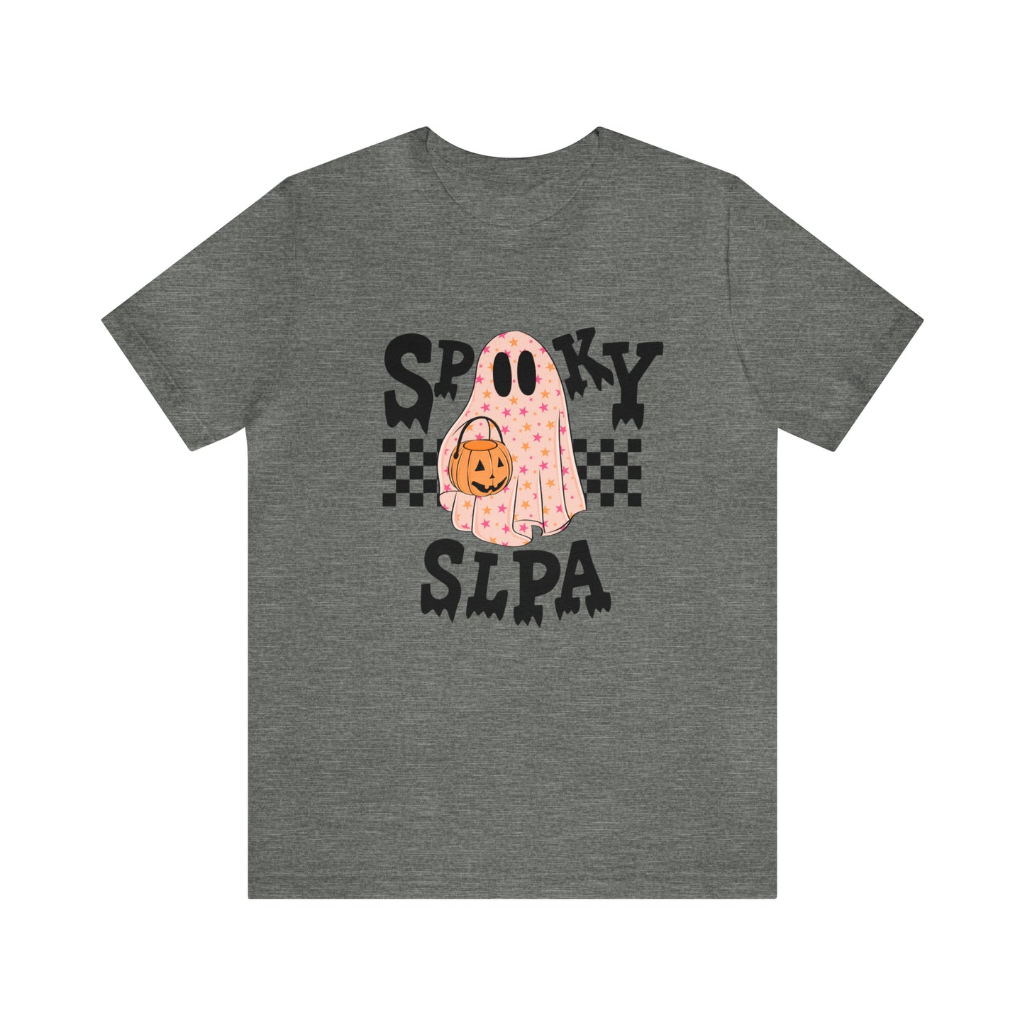 Spooky SLPA Checkerboard Jersey T-Shirt