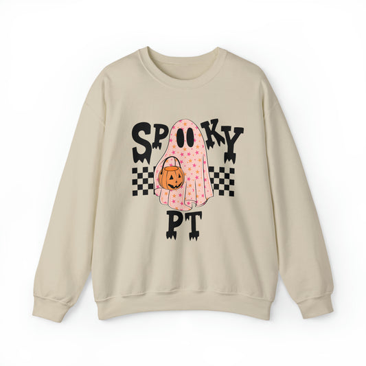 Spooky PT Checkerboard Crewneck Sweatshirt