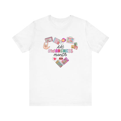 AAC Awareness Month Short Sleeve T-Shirt