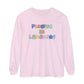 Playing Is Learning Long Sleeve Comfort Colors T-shirt