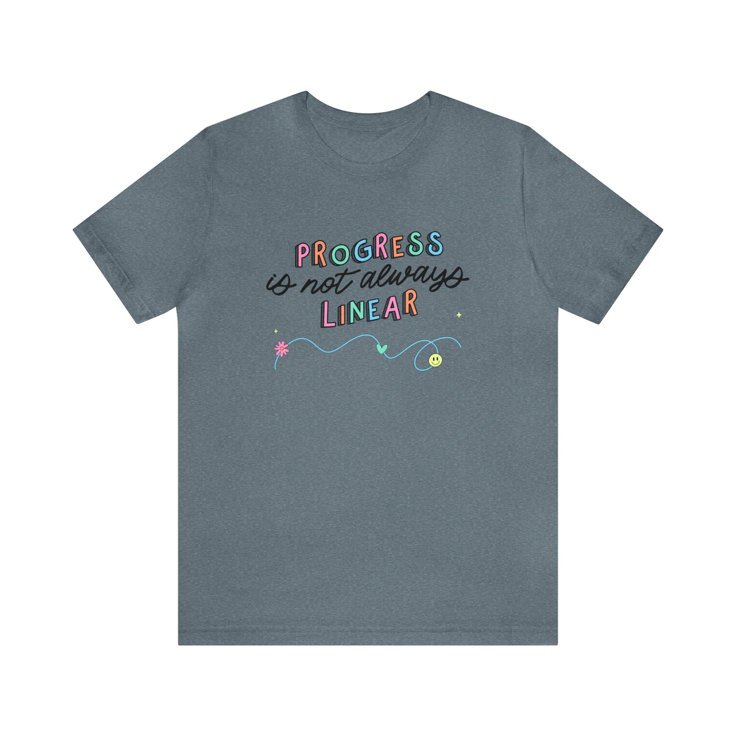 Progress Is Not Always Linear Jersey T-Shirt
