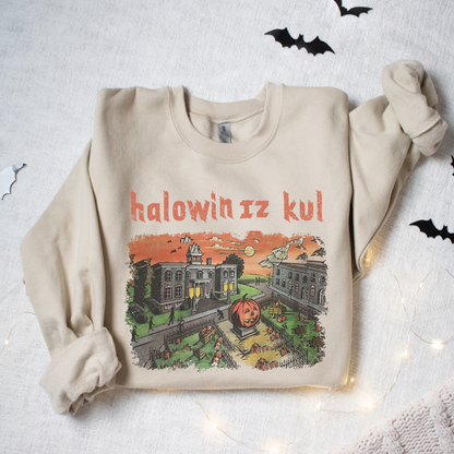 Halloween Is Cool IPA Crewneck Sweatshirt