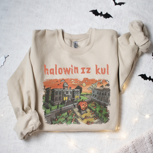 Halloween Is Cool IPA Crewneck Sweatshirt