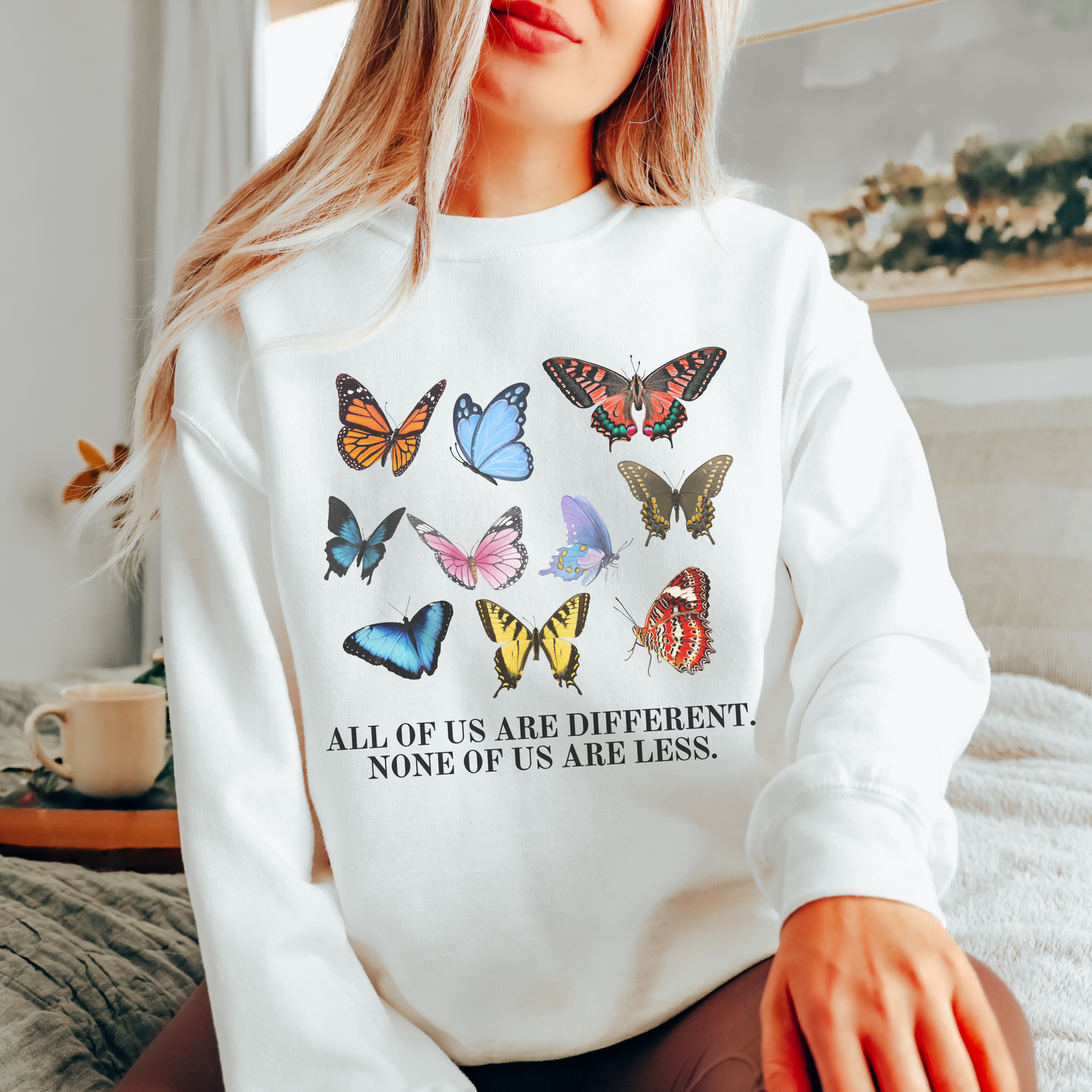 All of Us Are Different Crewneck Sweatshirt