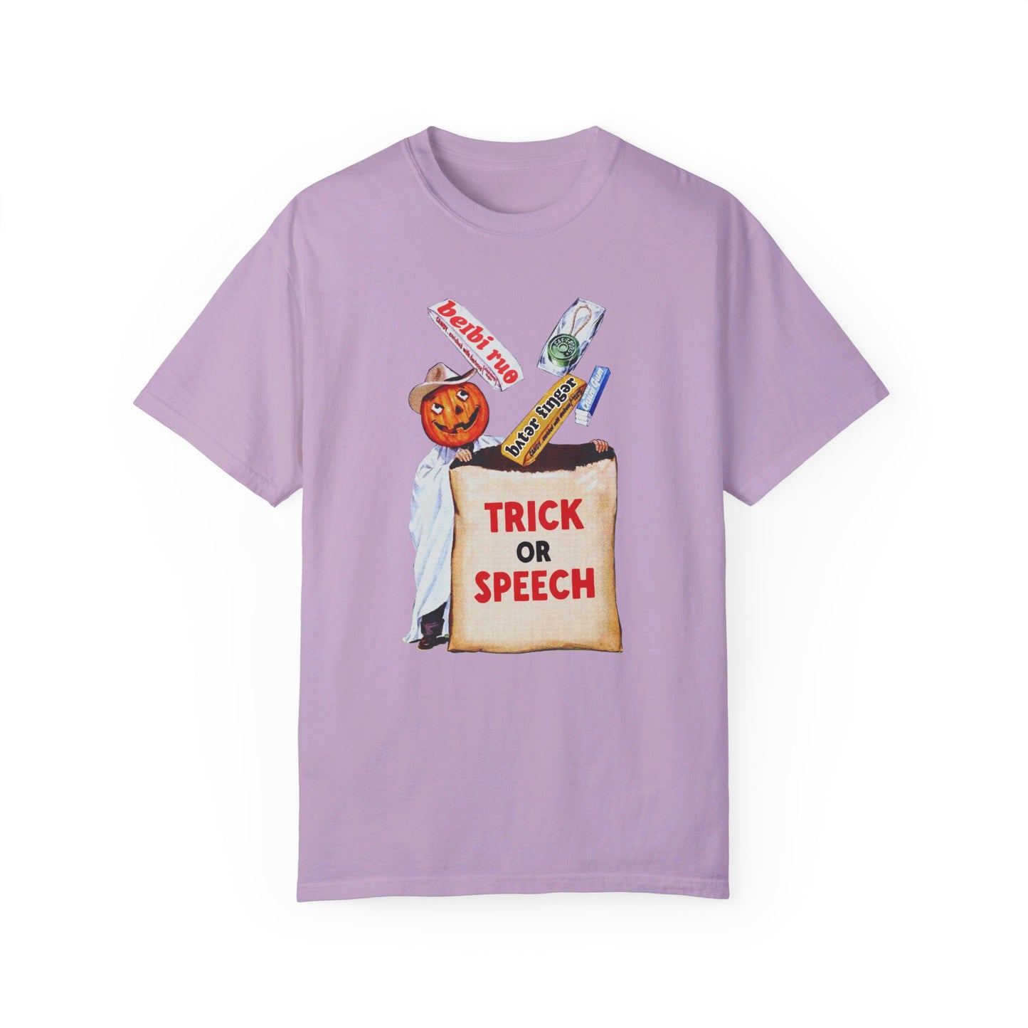 Trick or Speech Comfort Colors T-Shirt