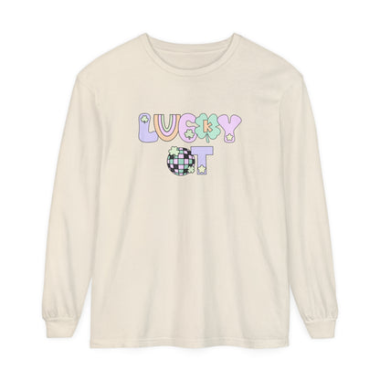 Lucky OT Long Sleeve Comfort Colors T-Shirt