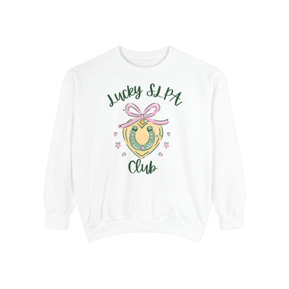 Lucky SLPA Club Comfort Colors Sweatshirt