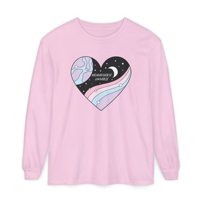 Neurodiverse Universe Long Sleeve Comfort Colors T-Shirt