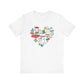 Autism Heart Jersey T-Shirt