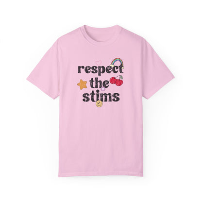 Respect The Stims Distressed Comfort Colors T-Shirt