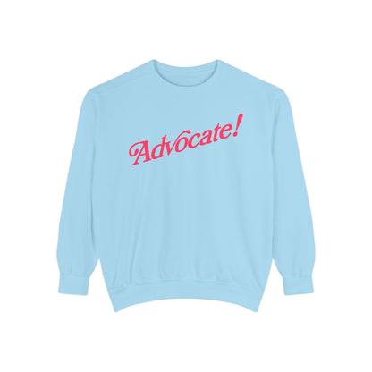 Advocate! Complementary Colors Comfort Colors Sweatshirt