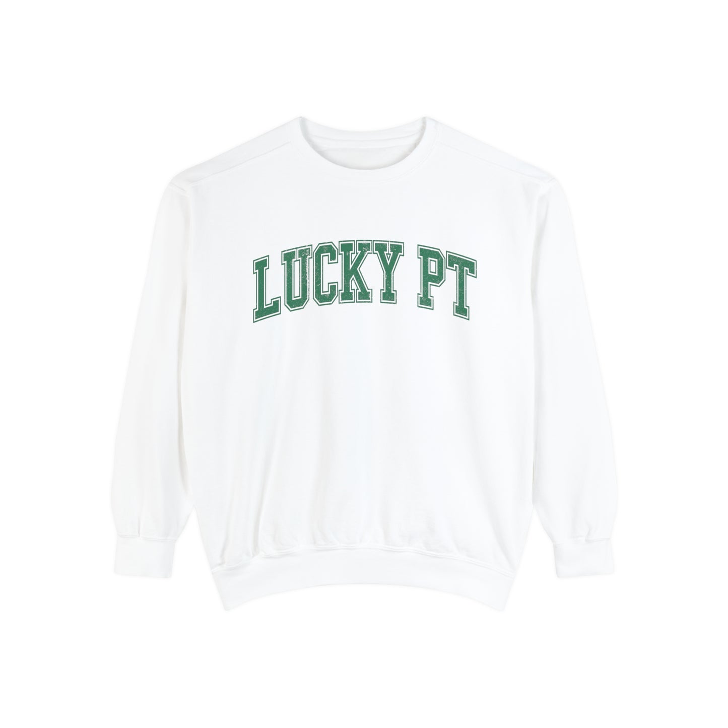 Lucky PT Distressed Comfort Colors Sweatshirt