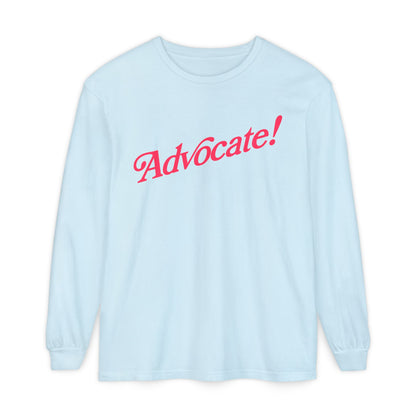 Advocate! Complementary Colors Long Sleeve Comfort Colors T-Shirt