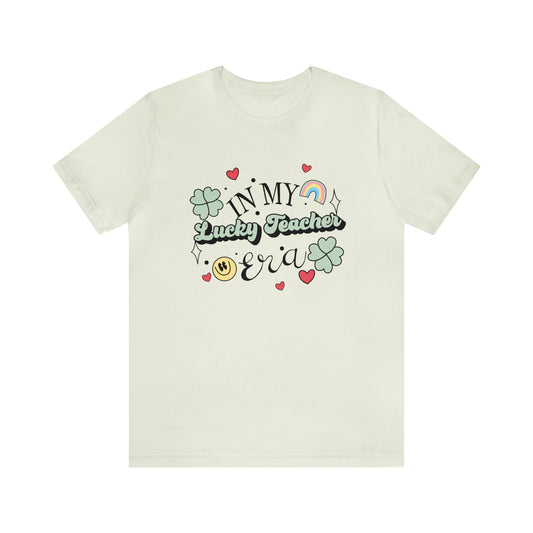 In My Lucky Teacher Era Jersey T-Shirt