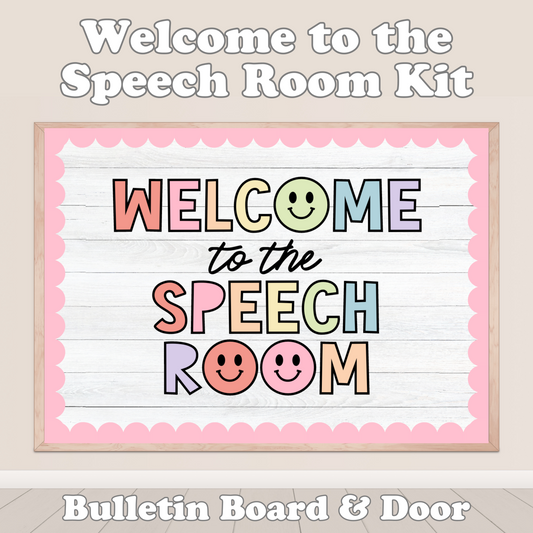 Welcome to the Speech Room Kit