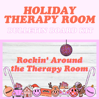 Holiday Therapy Room Bulletin Board Kit