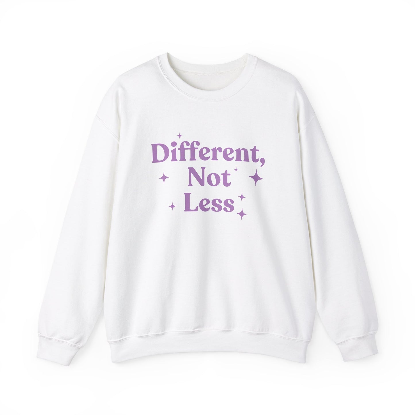 Different, Not Less Crewneck Sweatshirt