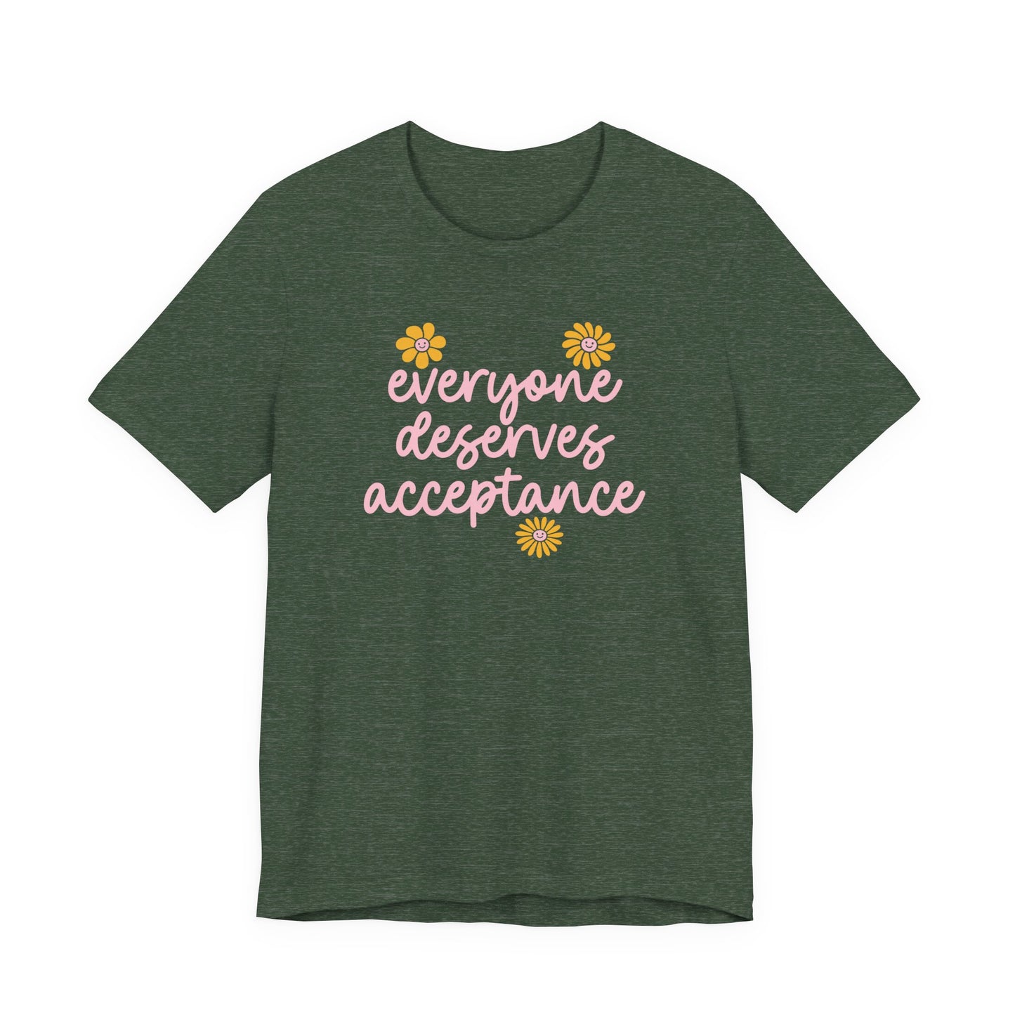 Everyone Deserves Acceptance Jersey T-Shirt