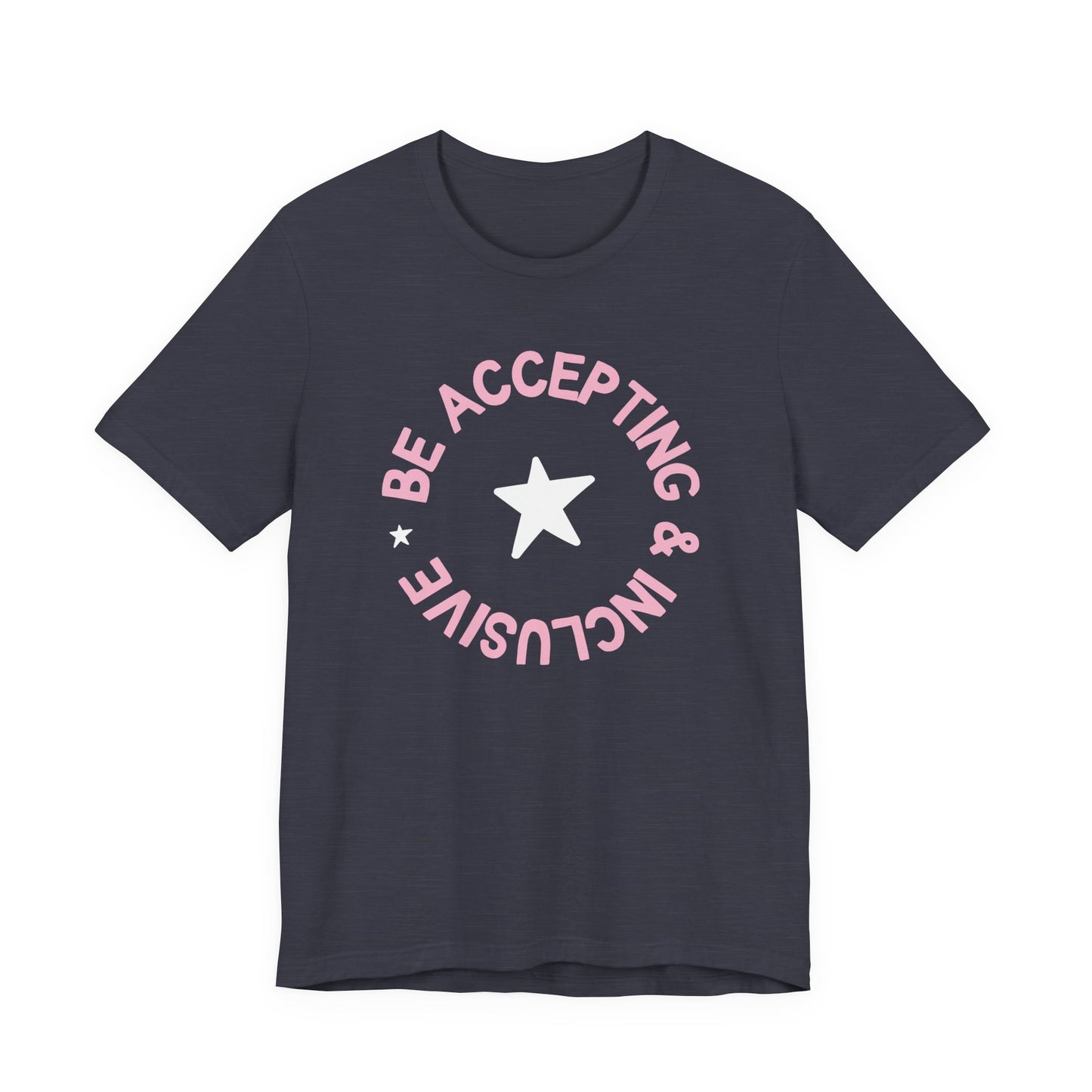 Be Accepting & Inclusive Jersey T-Shirt