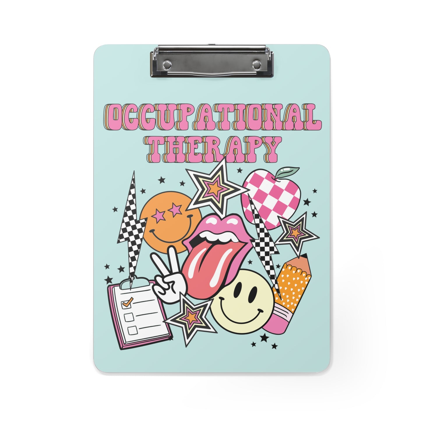 Retro Occupational Therapy Clipboard