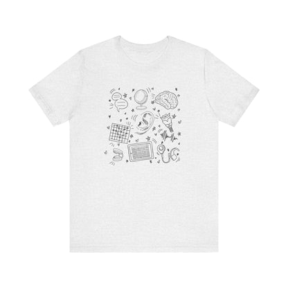 Speech & Hearing Doodles Jersey T-Shirt