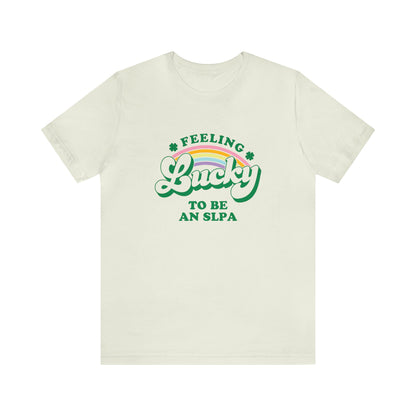 Feeling Lucky to Be an SLPA Jersey T-Shirt