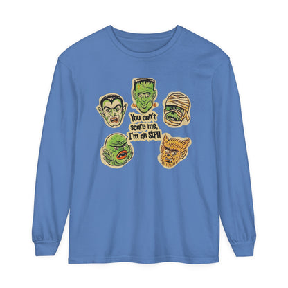 You Can't Scare Me I'm an SLPA Long Sleeve Comfort Colors T-Shirt