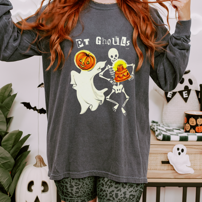 PT Ghouls Long Sleeve Comfort Colors T-Shirt