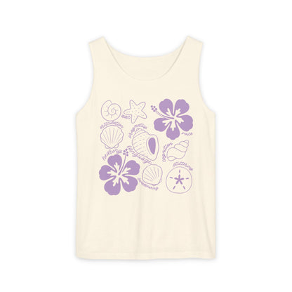 Tropical Speech Scope Comfort Colors Tank Top