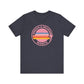 Speech & Hearing Month Retro Stripes Jersey T-Shirt