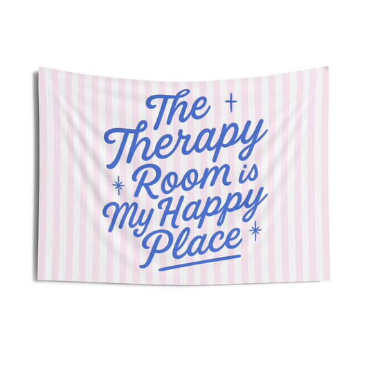 Therapy Room Happy Place Tapestry