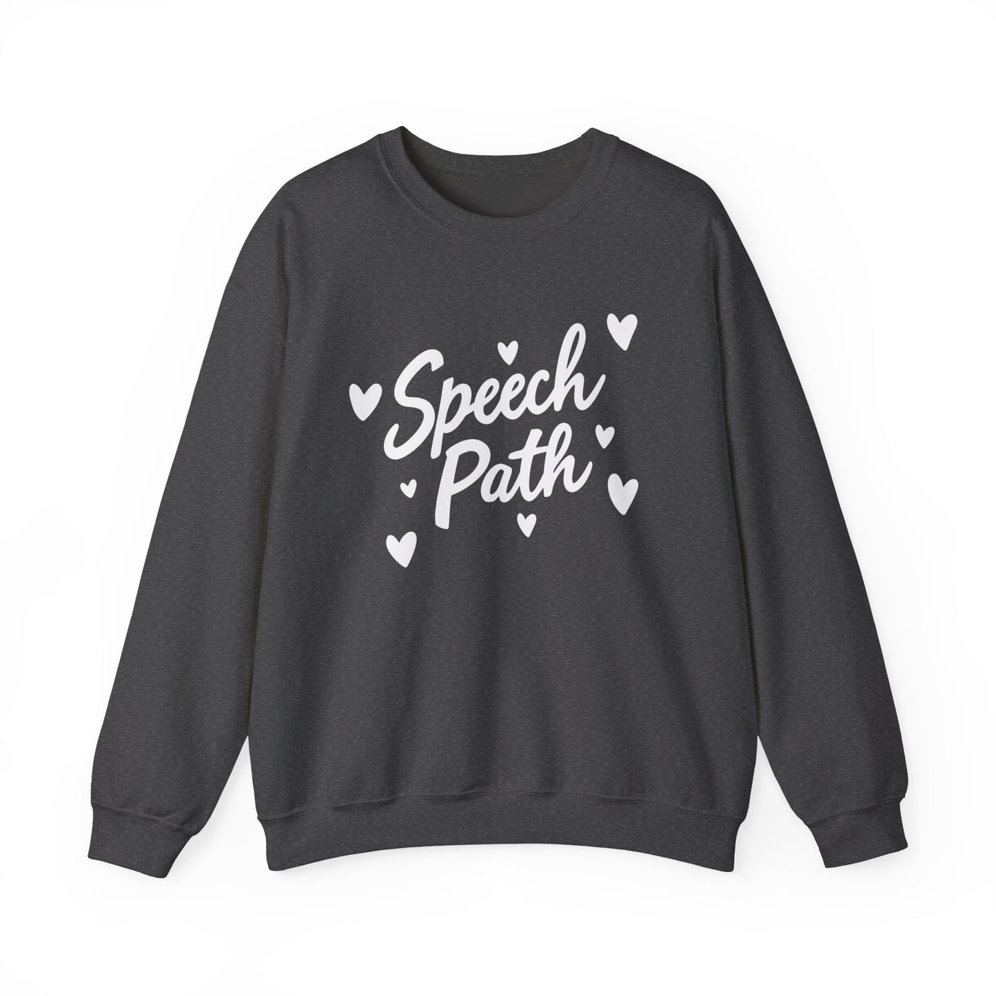 Speech Path Hearts Crewneck Sweatshirt