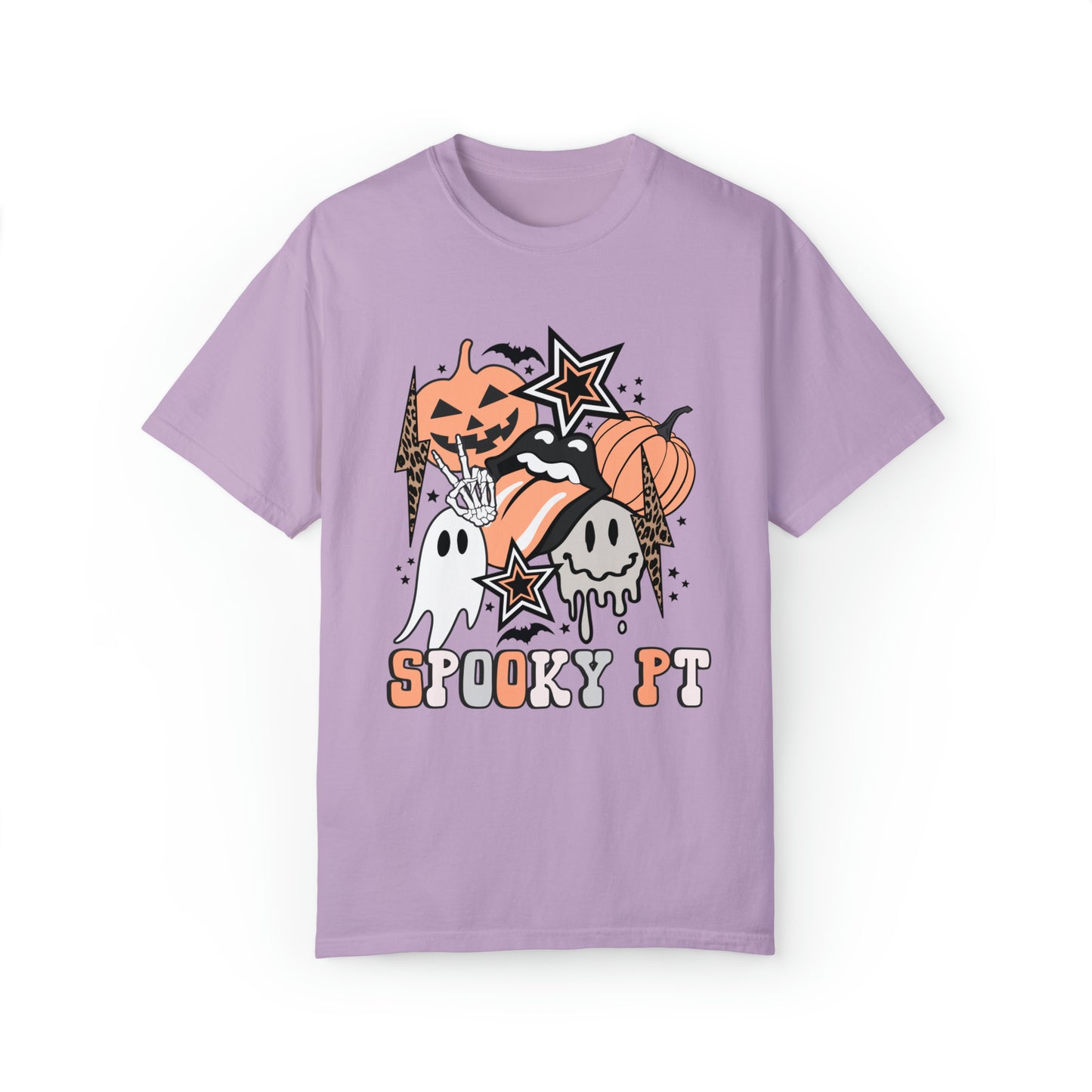Spooky PT Retro Halloween Comfort Colors T-Shirt