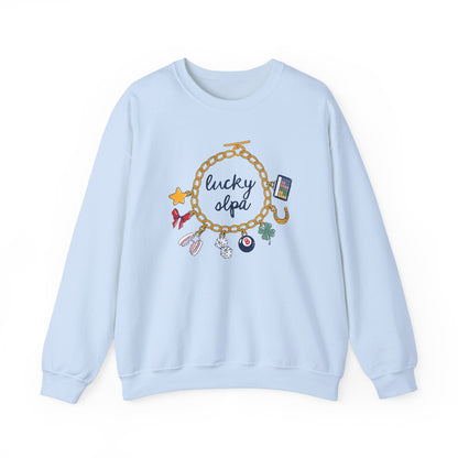 Lucky SLPA Charm Bracelet Crewneck Sweatshirt