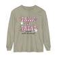 Trick or Treat People With Kindness Long Sleeve Comfort Colors T-Shirt