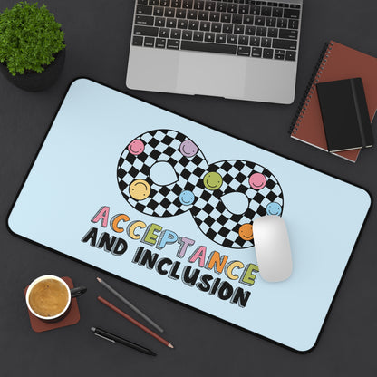 Acceptance and Inclusion Desk Mat