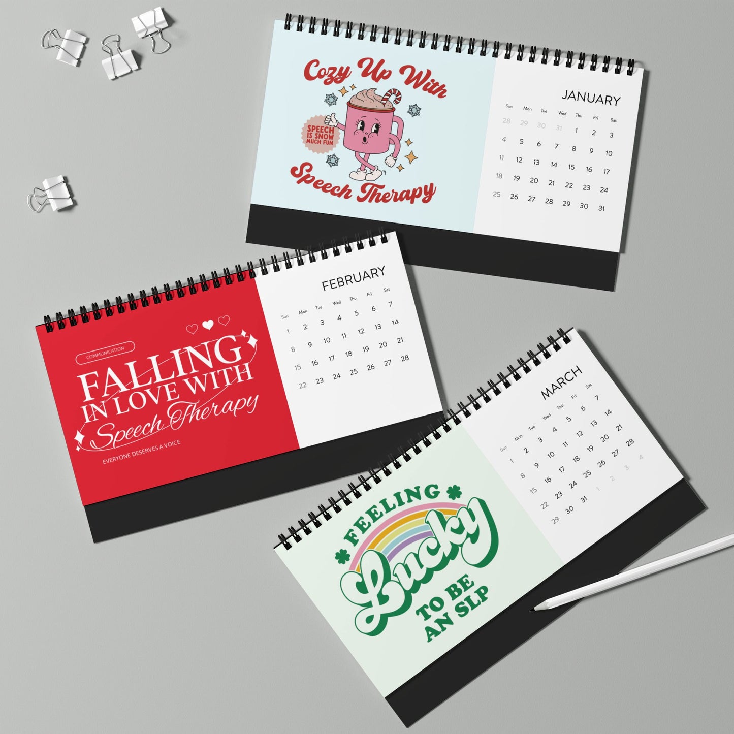 2026 SLP Desktop Calendar