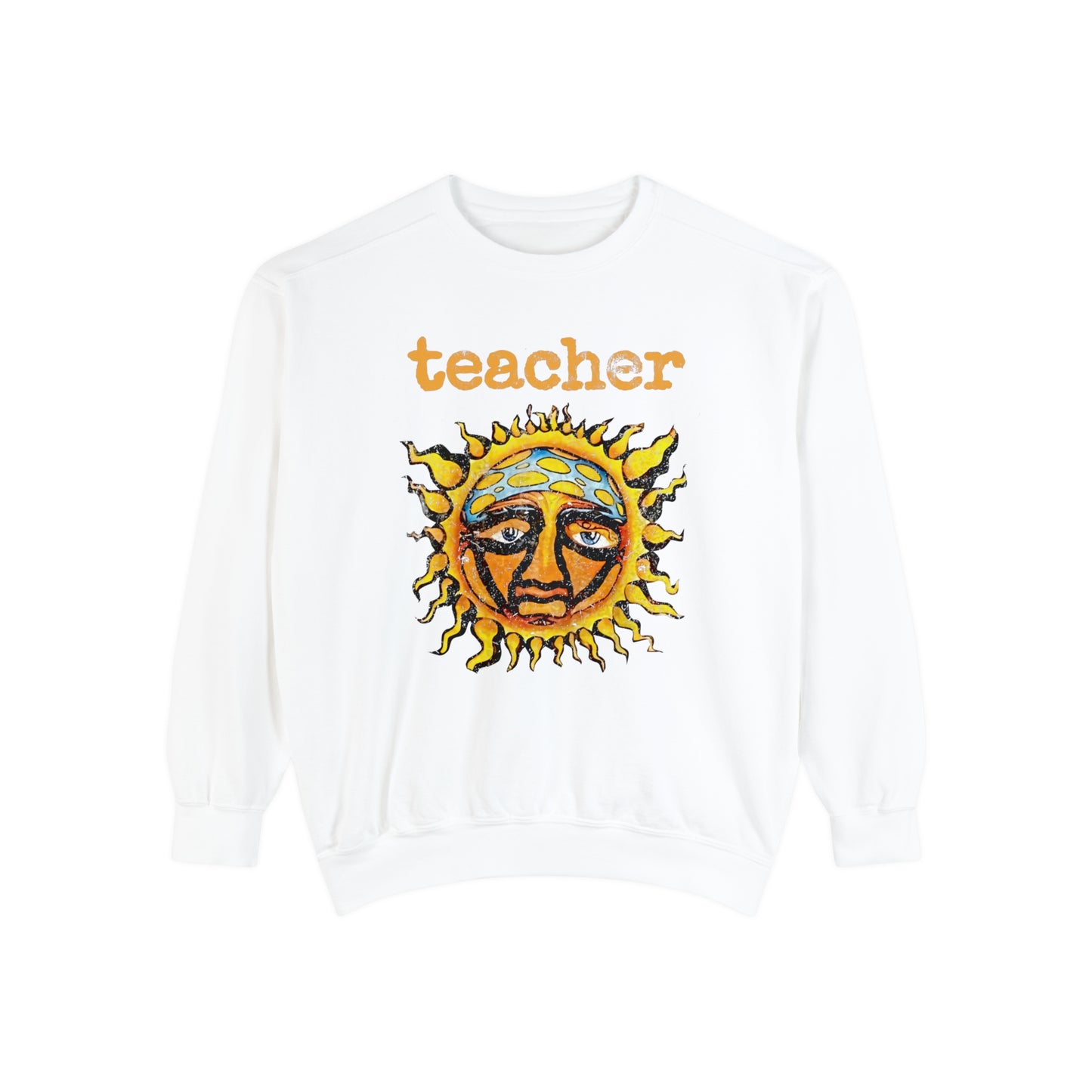 Rock Sun Teacher Comfort Colors Short Sleeve T-Shirt