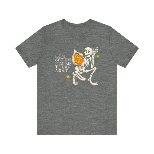 Pumpkin to Talk About Jersey T-Shirt