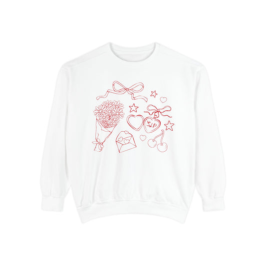 SLP Whimsy Doodles Comfort Colors Sweatshirt