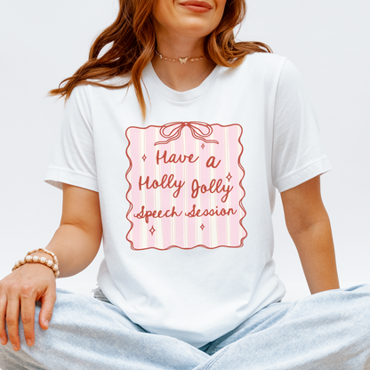 Holly Jolly Speech Session Jersey T-Shirt