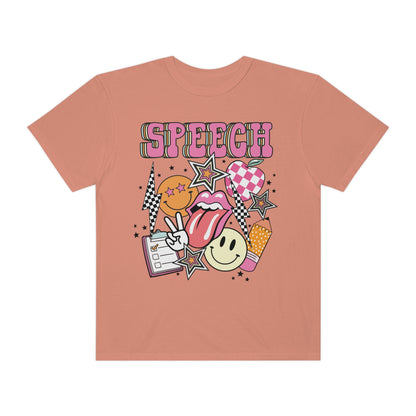 Retro Speech Comfort Colors T-Shirt