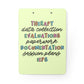 Therapy Day Clipboard