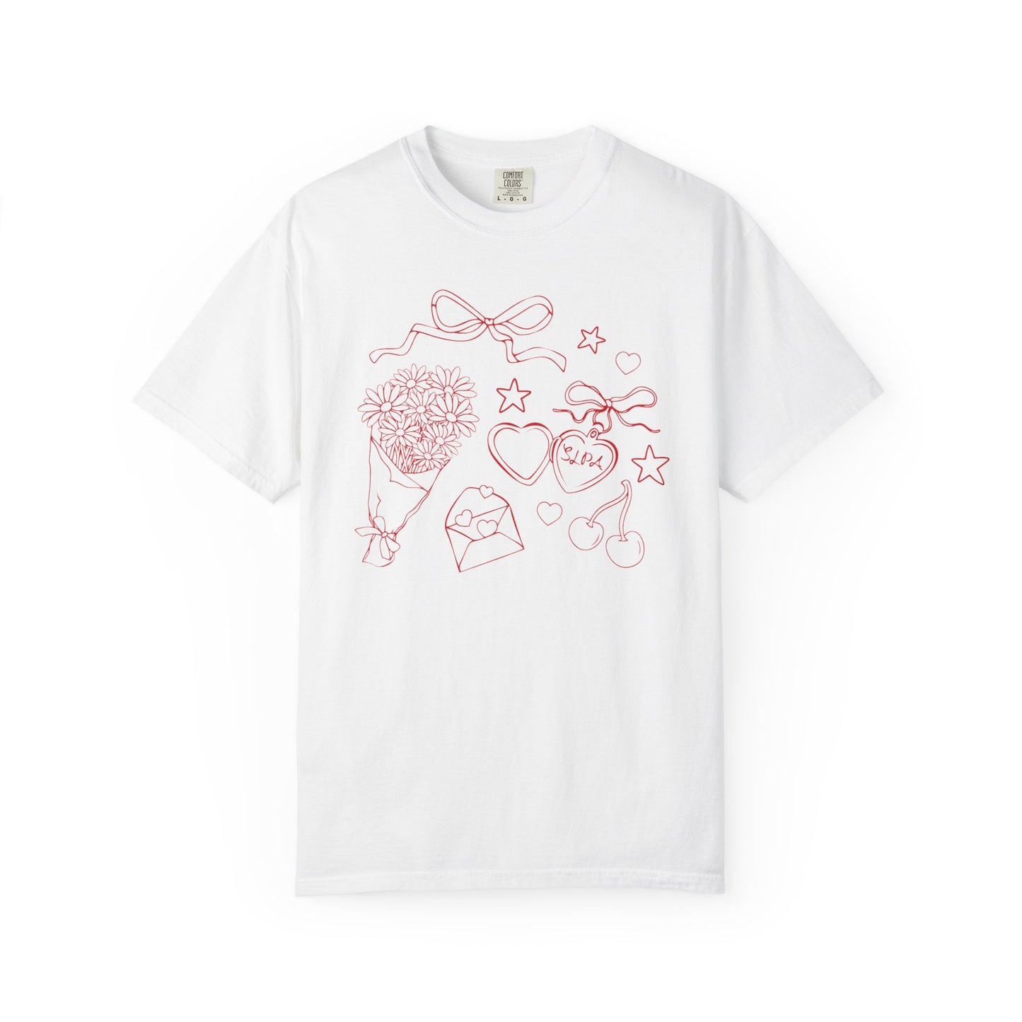 SLPA Whimsy Doodles Comfort Colors T-Shirt