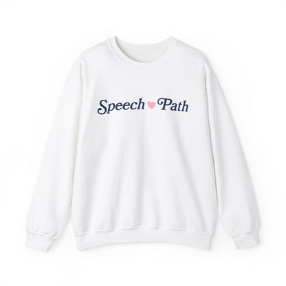 Speech Fills My Heart Crewneck Sweatshirt