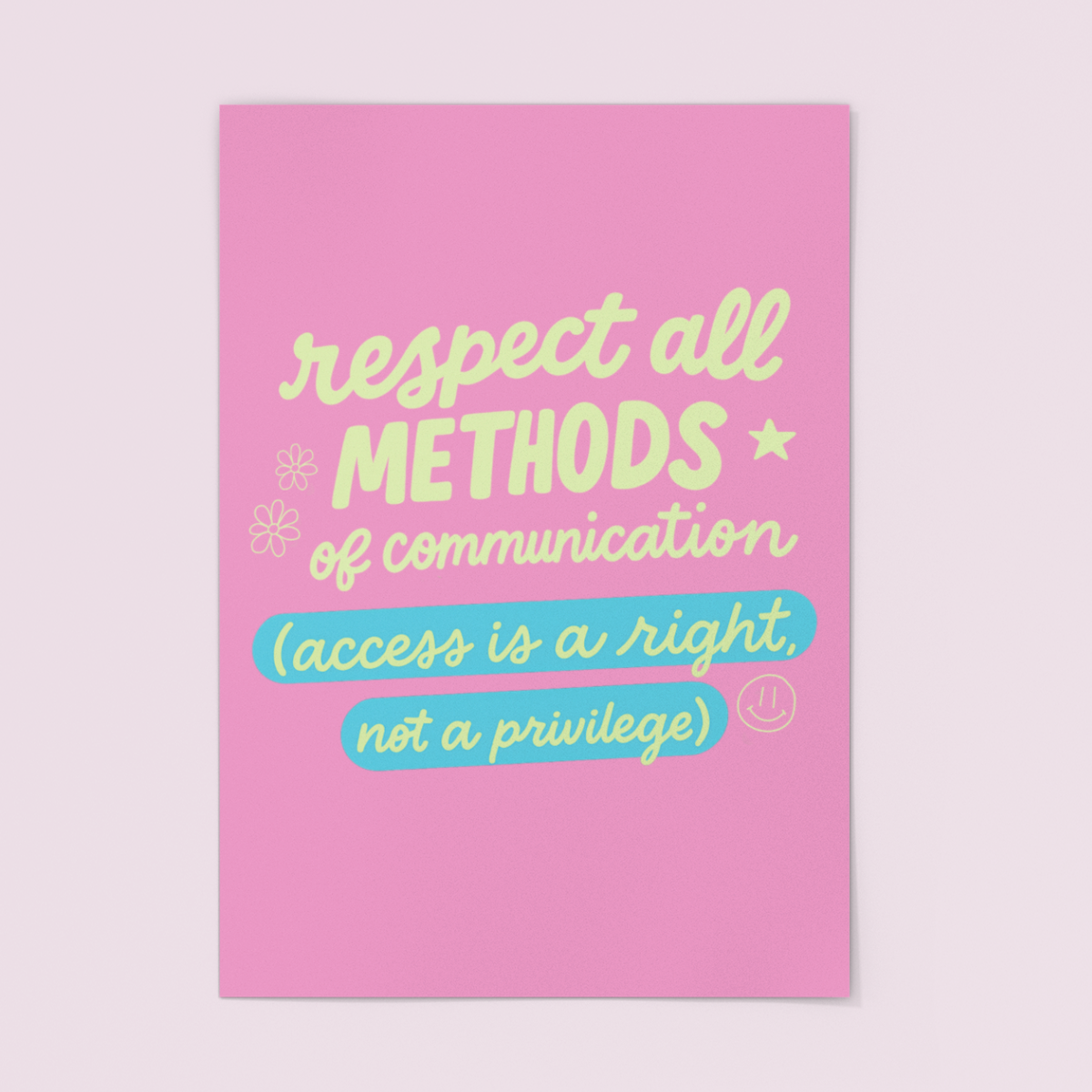 AAC Awareness Digital Poster Set