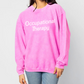 Pink Occupational Therapy Corded Crew